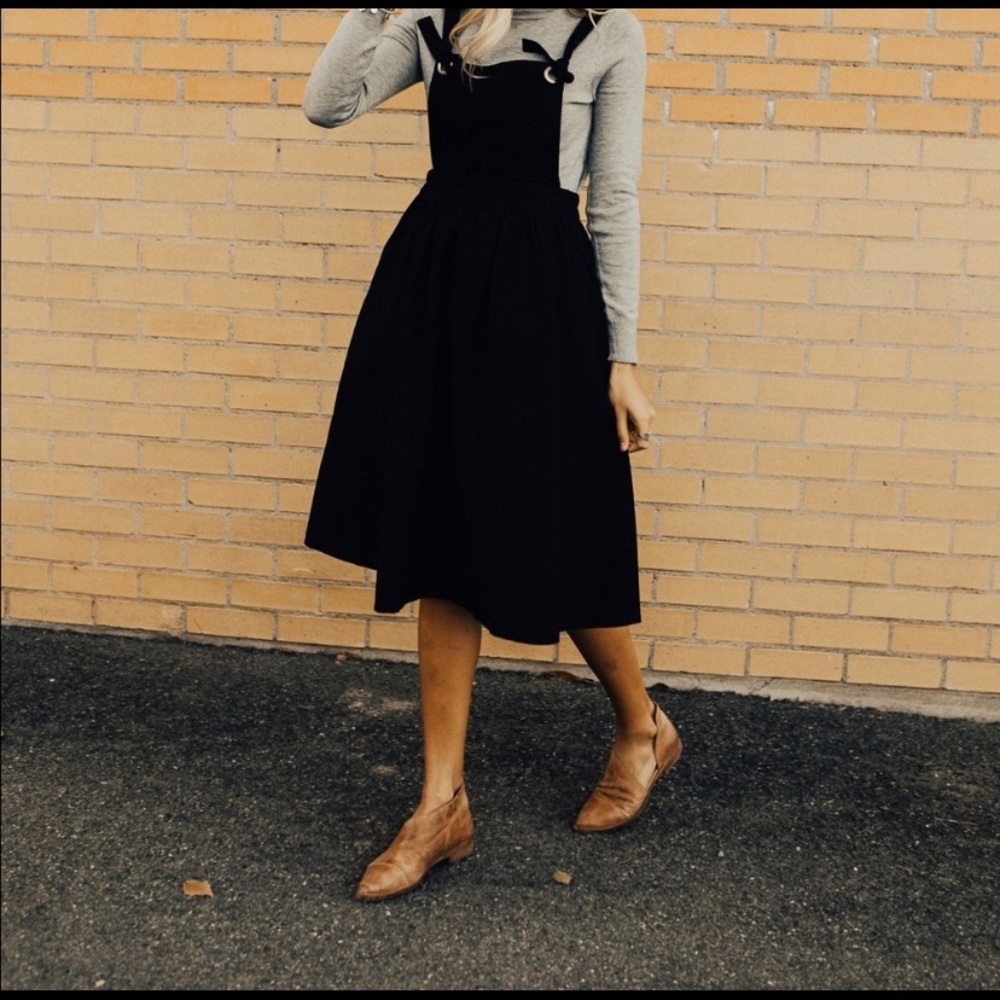 Roolee-RARE Here's Looking At You Overall Dress